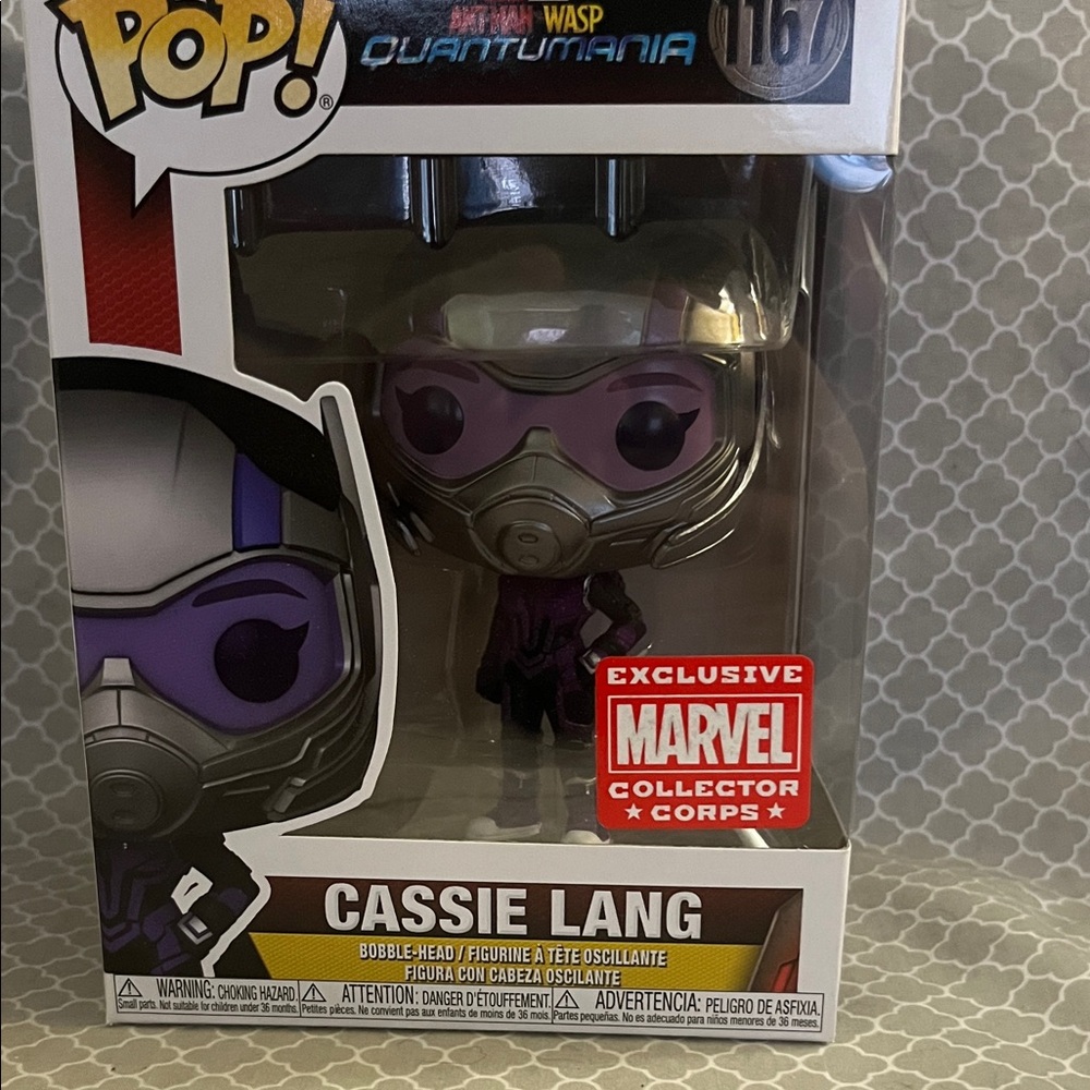 Funko Marvel Collector Corps Cassie Lang with Purple and Silver Suit